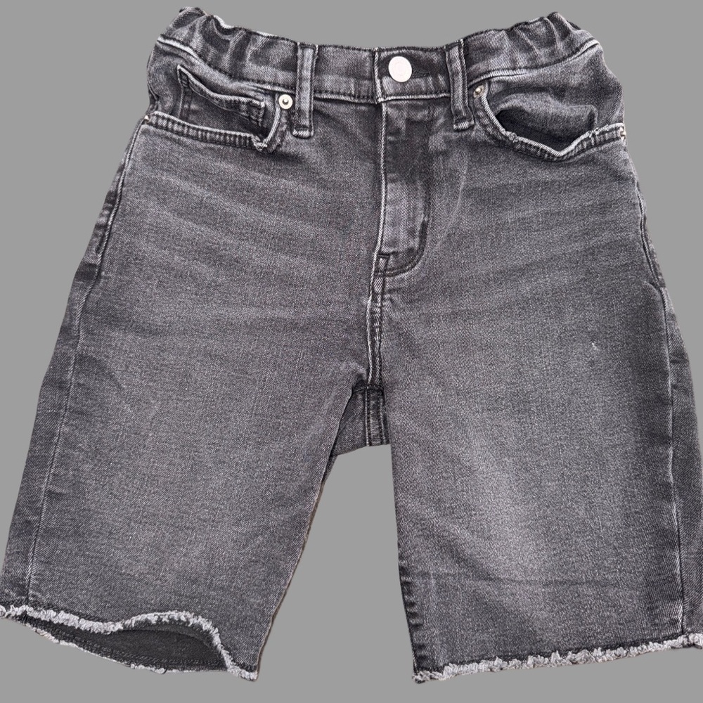 Old Navy Boys Denim Shorts | 2 Pairs | Size 12 Slim Fit | Like New - Picture 2 of 5